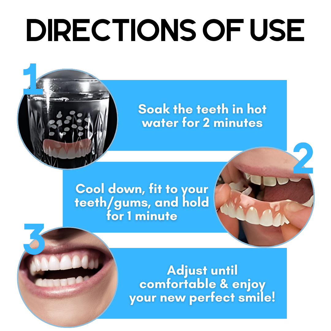 🔥Hot Sale🔥AEXZR™ Silicone Reline Denture Set