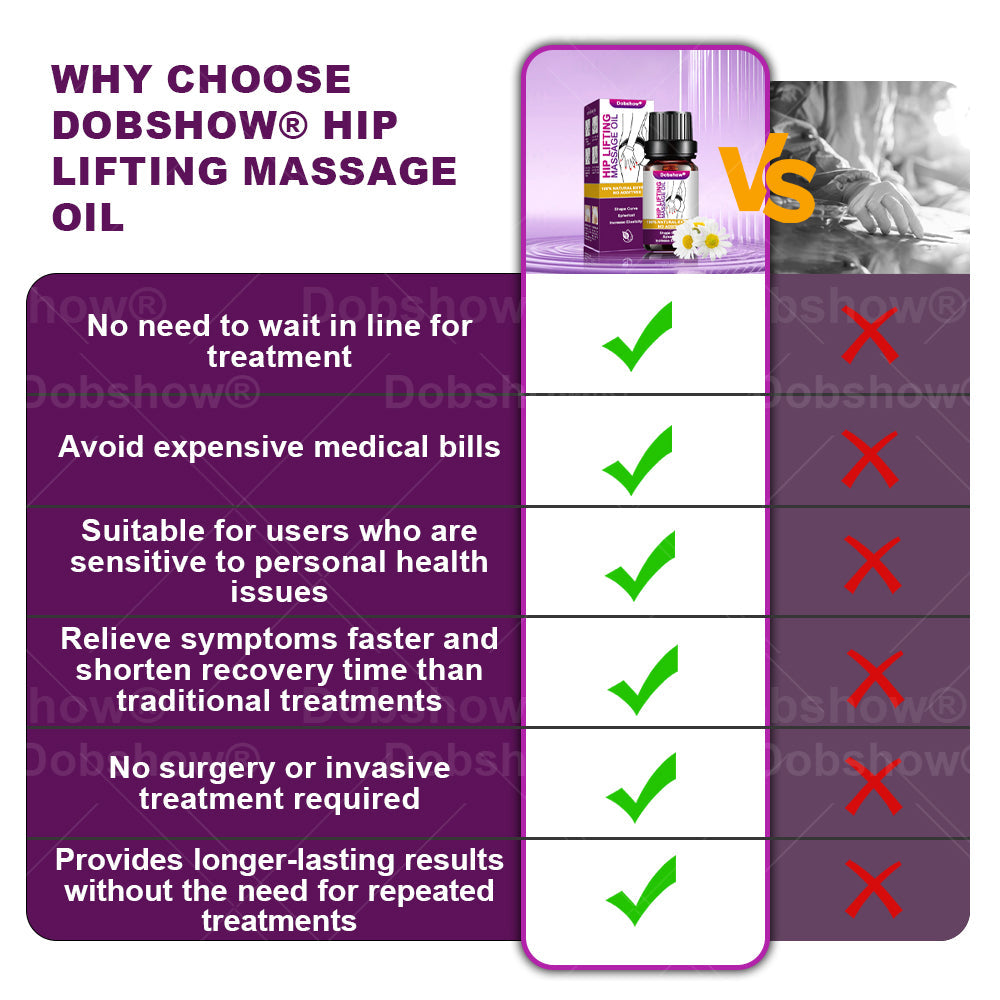 Dobshow® Hip Lifting Massage Oil