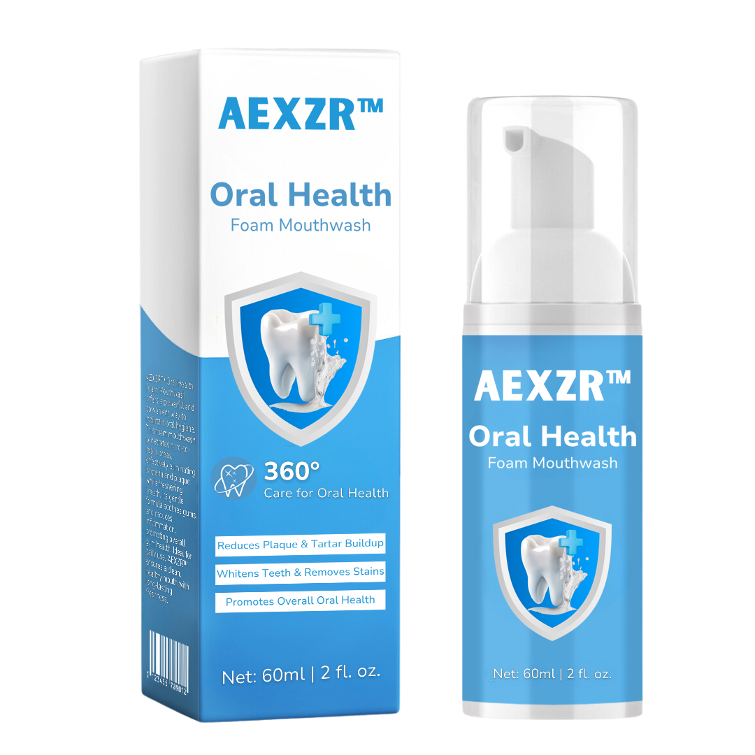 AEXZR™ Oral Health Foam Mouthwash🔥Sale ends in 2 Days🔥