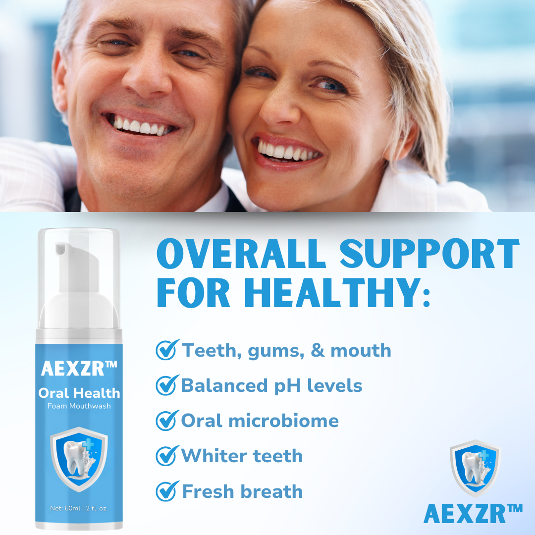 AEXZR™ Oral Health Foam Mouthwash🔥Sale ends in 2 Days🔥