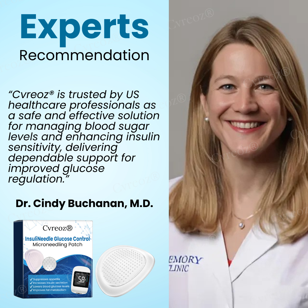 Cvreoz® InsuliNeedle Glucose Control Microneedling Patch