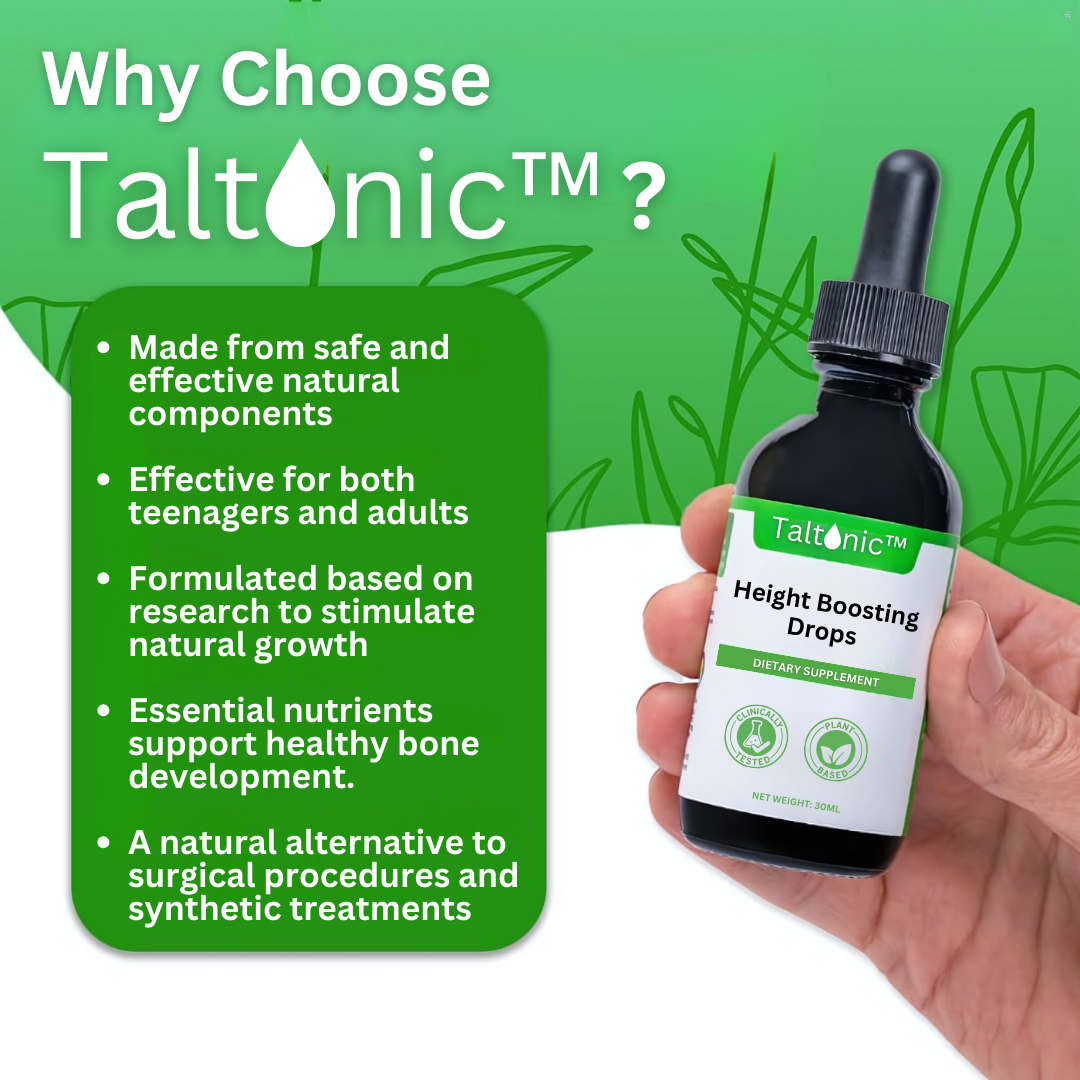 𝕃𝕚𝕞𝕚𝕥𝕖𝕕 𝕋𝕚𝕞𝕖 𝕆𝕗𝕗𝕖𝕣 Taltonic™ Height Boosting Drops 🔥𝑨𝒖𝒕𝒉𝒆𝒏𝒕𝒊𝒄 𝒂𝒏𝒅 𝒆𝒇𝒇𝒆𝒄𝒕𝒊𝒗𝒆-3000+ 𝒄𝒖𝒔𝒕𝒐𝒎𝒆𝒓𝒔 𝒂𝒑𝒑𝒓𝒐𝒗𝒆𝒅