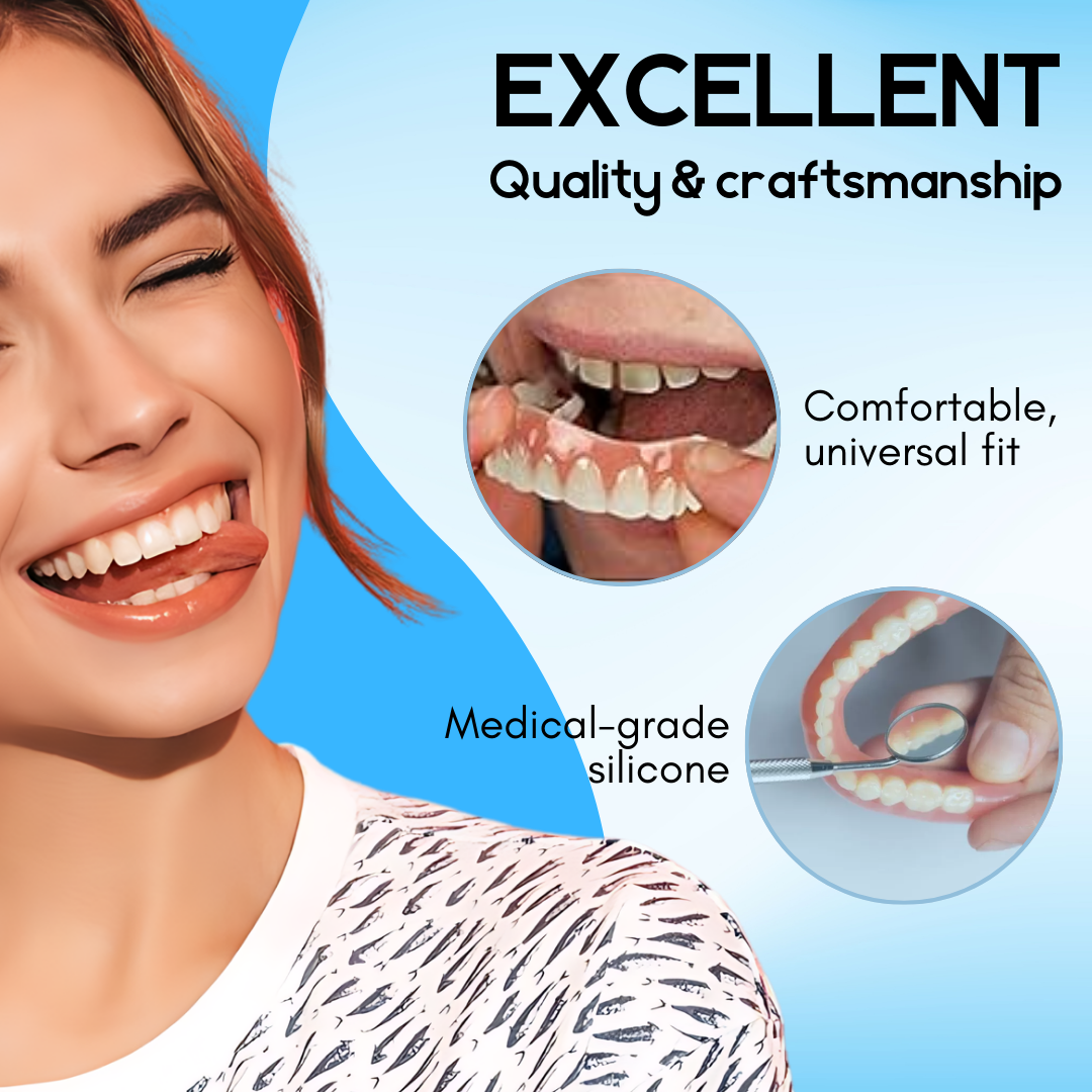 🔥Hot Sale🔥AEXZR™ Silicone Reline Denture Set