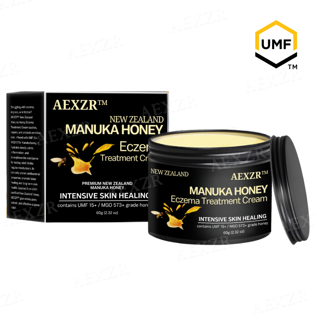 AEXZR™ New Zealand Manuka Honey Eczema Treatment Cream