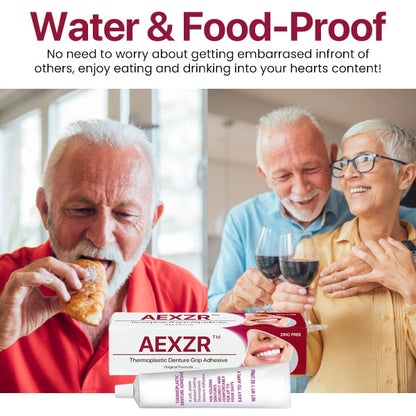 AEXZR™ Thermoplastic Denture Grip Adhesive