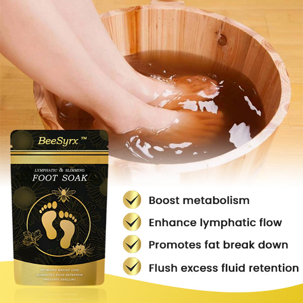 BeeSyrx ™ Lymphatic & Slimming Foot Soak