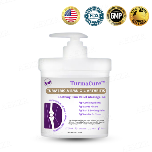TurmaCure™ Turmeric & Emu Oil Arthritis Soothing Pain Relief Massage Gel