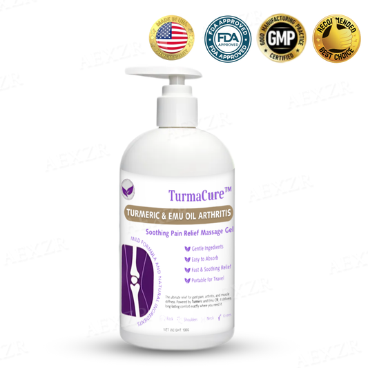 TurmaCure™ Turmeric & Emu Oil Arthritis Soothing Pain Relief Massage Gel