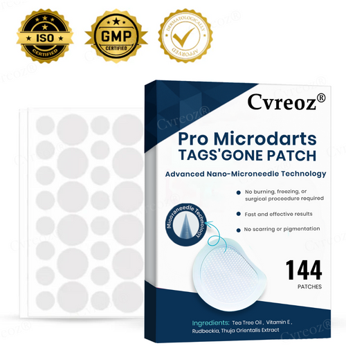 Cvreoz® Pro Microdarts Tags'gone Patch