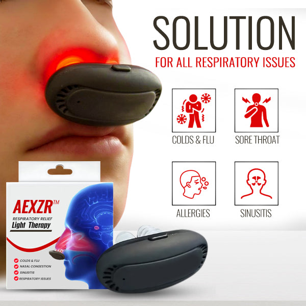 AEXZR™ Respiratory Relief Light Therapy