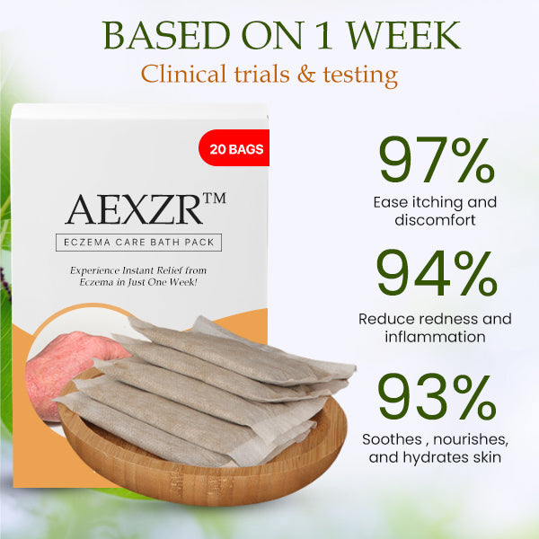 AEXZR™ Eczema Care Bath Pack (20 Bags)