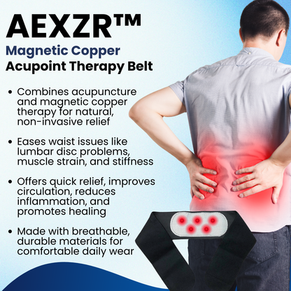 AEXZR™ Magnetic Copper Acupoint Therapy Belt