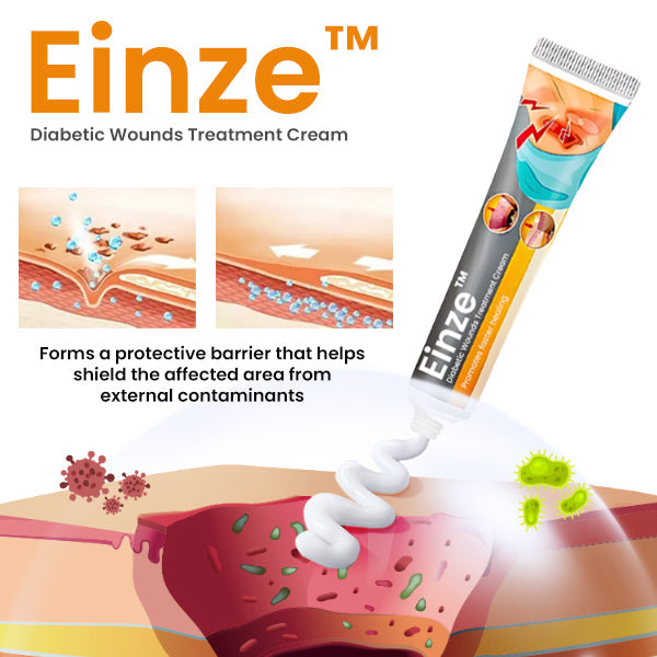 Einze™ Diabetic Wounds Treatment Cream