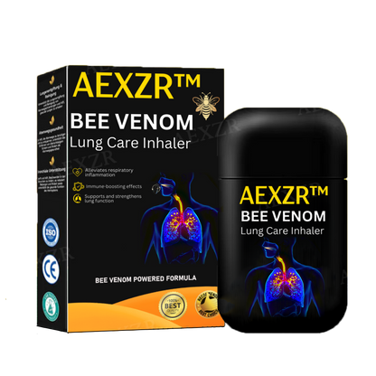 AEXZR™🔥WINTER SALE🔥- 𝕤𝕒𝕧𝕖 𝕦𝕡 𝕥𝕠 -𝟠𝟘% 🅾🅵🅵 Bee Venom Lung Care Inhaler