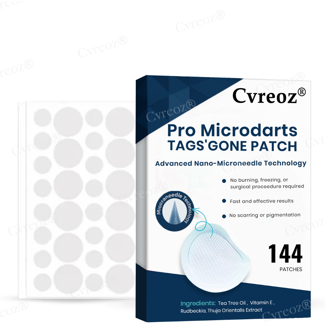 Cvreoz® Pro Microdarts Tags'gone Patch