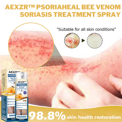 AEXZR™ PsoriaHeal Bee Venom Psoriasis Treatment Spray 🔥 Last Day Sale Off 80%🔥