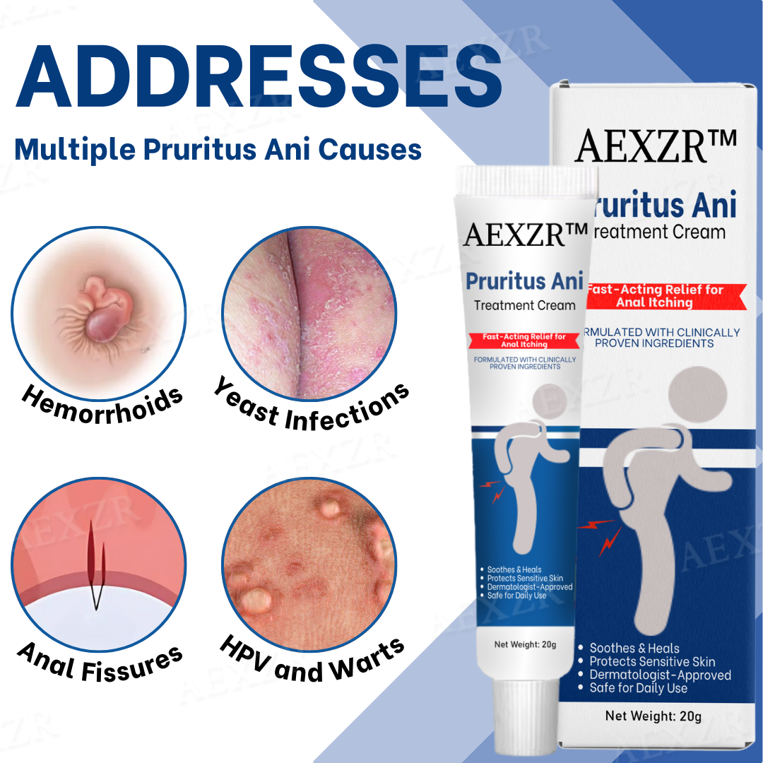 AEXZR™ Pruritus Ani Treatment Cream