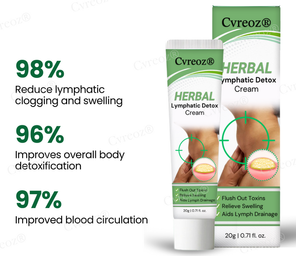 Cvreoz® Herbal Lymphatic Detox Cream 14 Cvreoz® Herbal Lymphatic Detox Cream