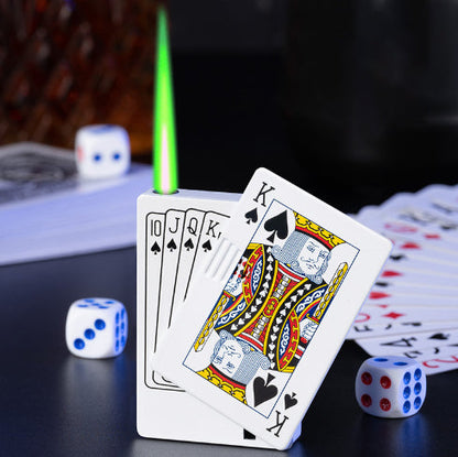 Fortune's Flame™ Poker Ace Windproof Lighter