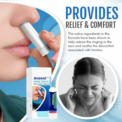 Avaent™ Instant Tinnitus Relief Nasal Inhaler