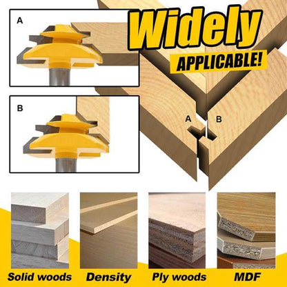 45-Degree Miter Router Bit